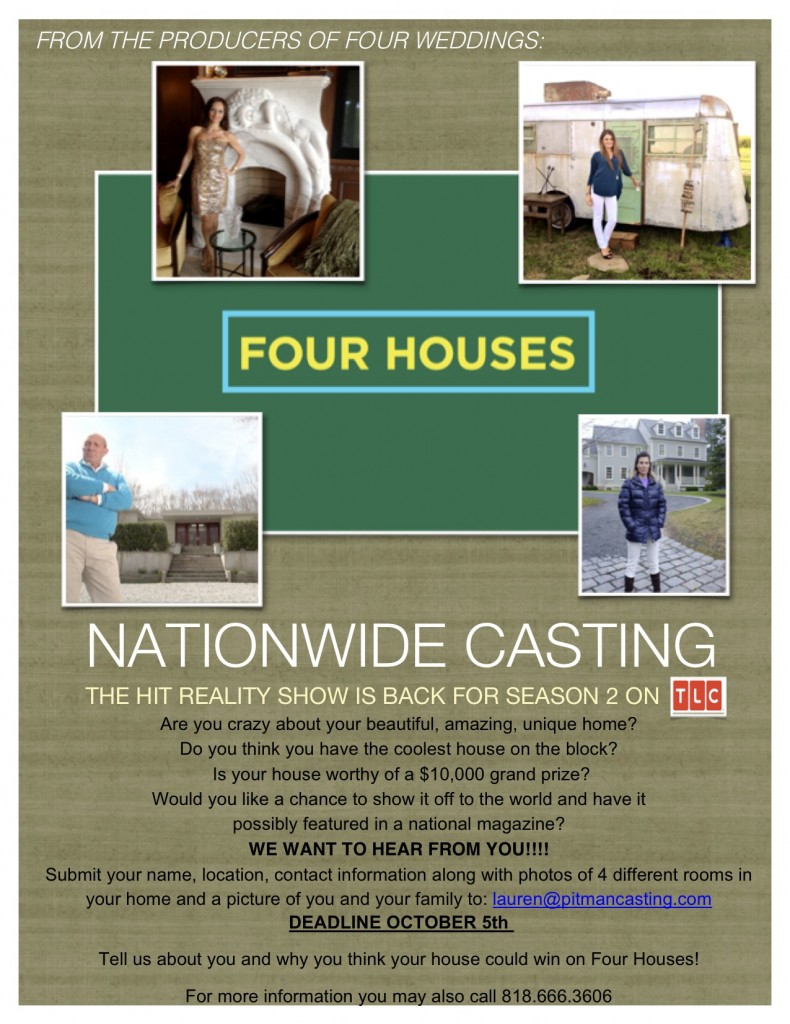 FOUR HOUSES FLYER-Lauren