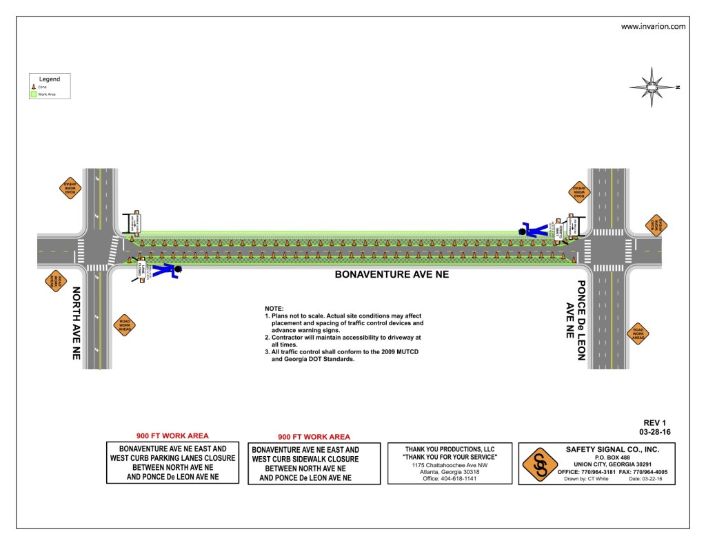 Bonaventure Traffic Plan