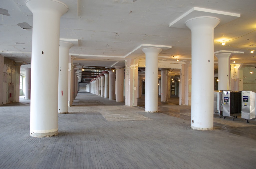 This shot shows how endless the space appears when you're inside. The restored original columns are awe-inspiring.