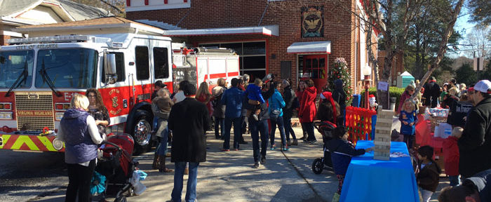 Breakfast with Santa raised a record amount of funds for FS #19! Photo credit Lola Carlisle